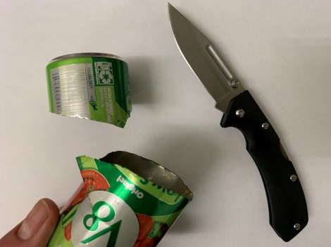 Sharp 420 stainless steel knife