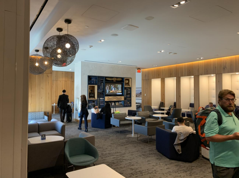 comfortable seating areas